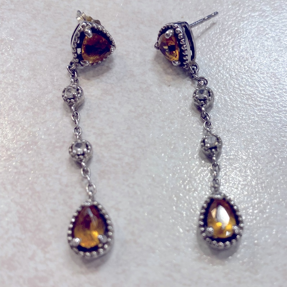 Citrine earrings
